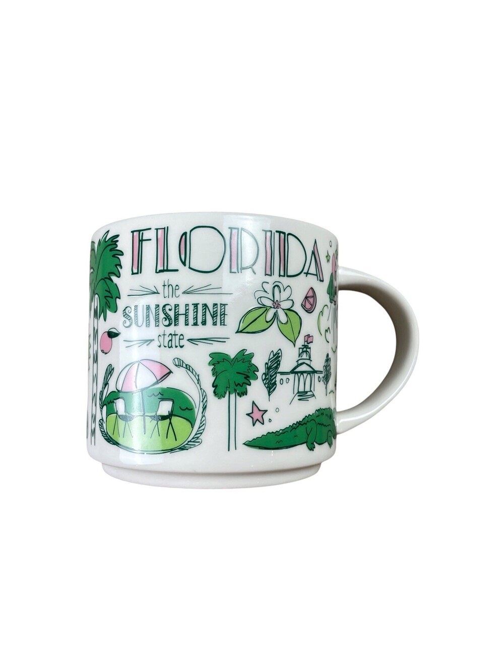 Starbucks Been There Series "Florida" Across The Globe Collection Mug 14oz